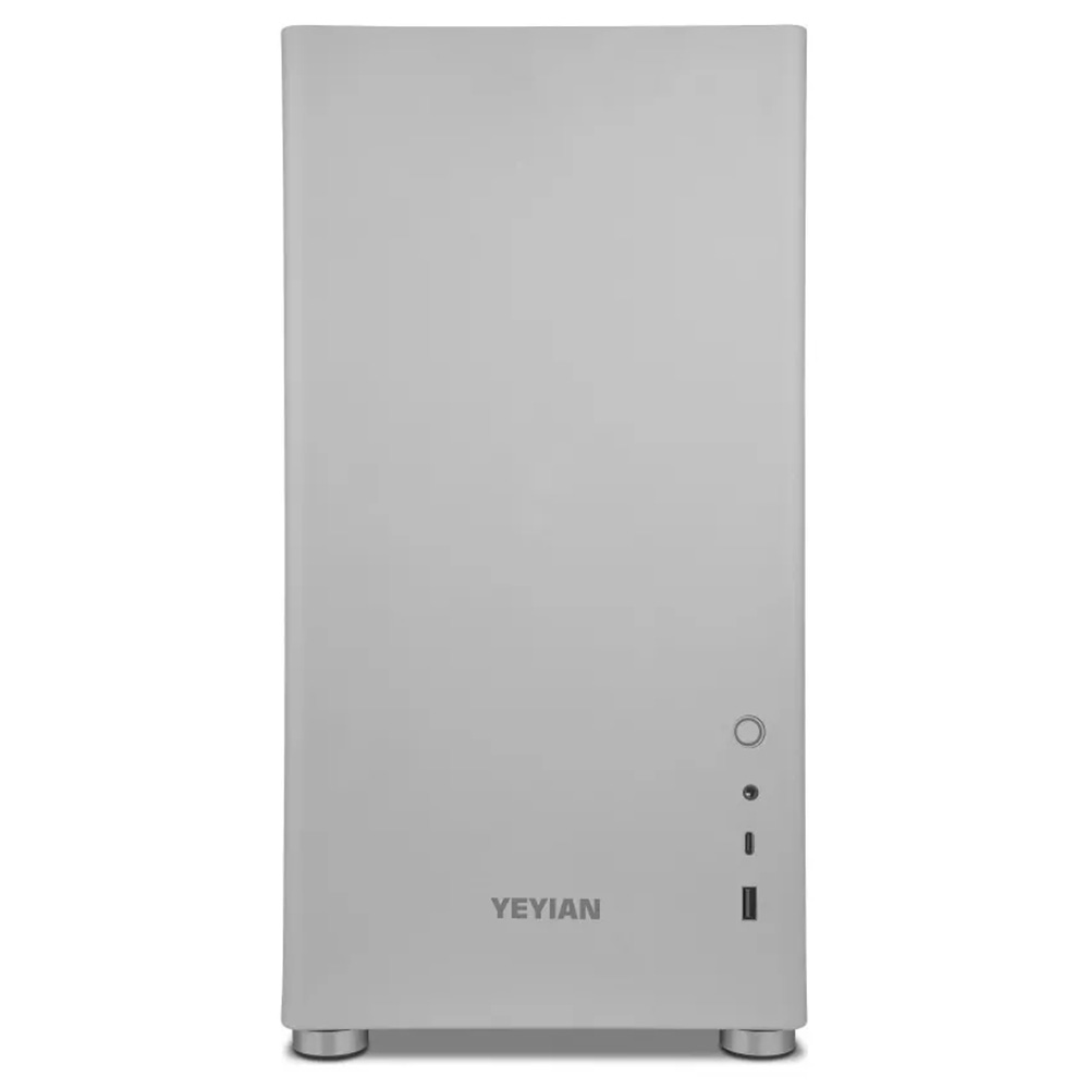 Gabinete Yeyian Hussar Plus ATX, Cristal Templado, sin Fuente, Blanco