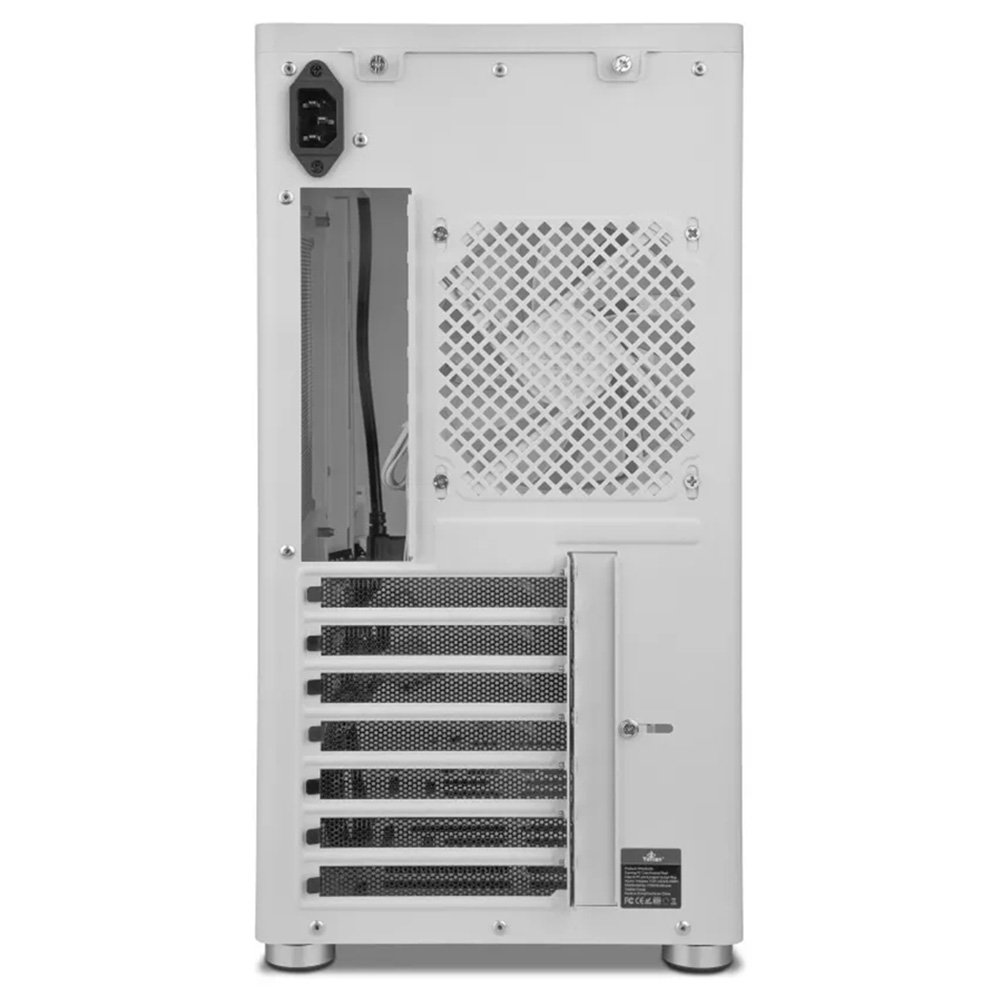 Gabinete Yeyian Hussar Plus ATX, Cristal Templado, sin Fuente, Blanco