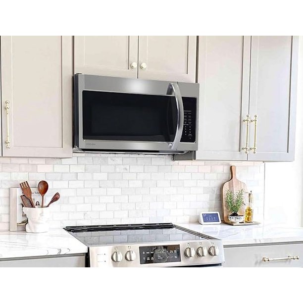 Horno de Microondas con función de campana extractora 1,7 pies cúbicos VISSANI EM044K6CE REACONDICIONADO