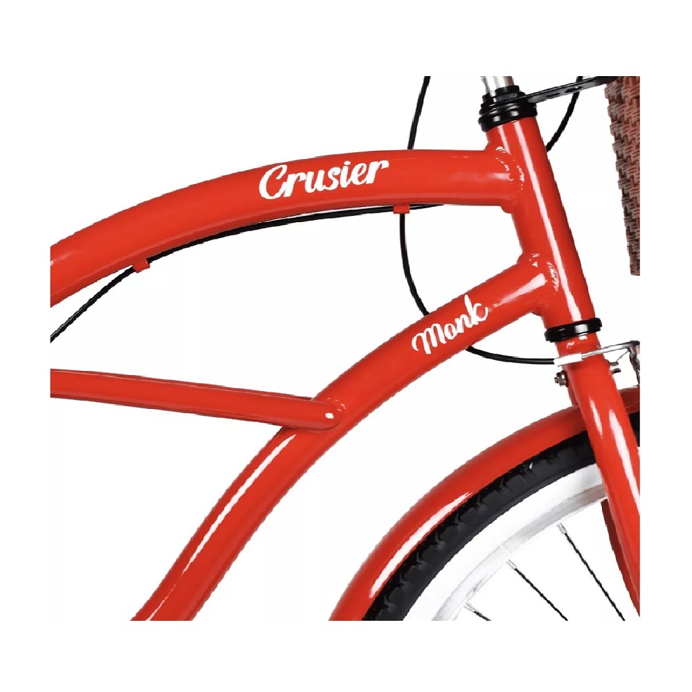 Bicicleta Urbana Aluminio Monk Crusier Rodada 26 