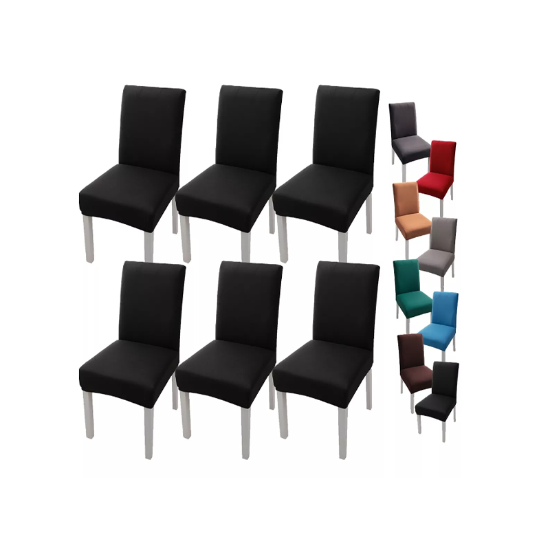 6 Pzs Fundas Protectoras Removibles Para Silla Comedor