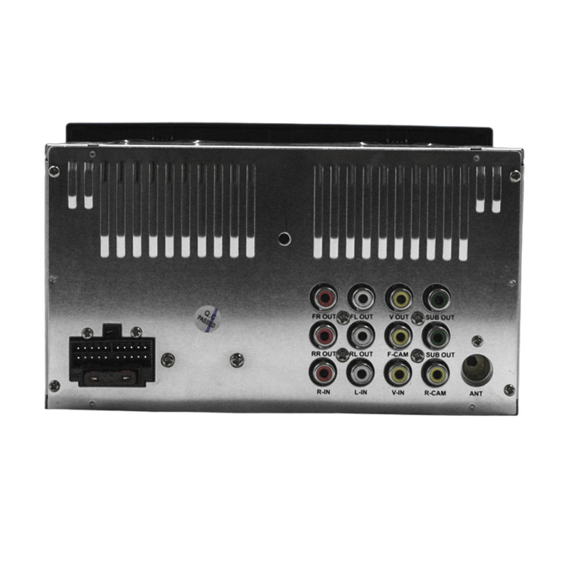 Autoestéreo de pantalla Dual DM70MIR 2 Din 7" Miror Link Usb/BT/SD