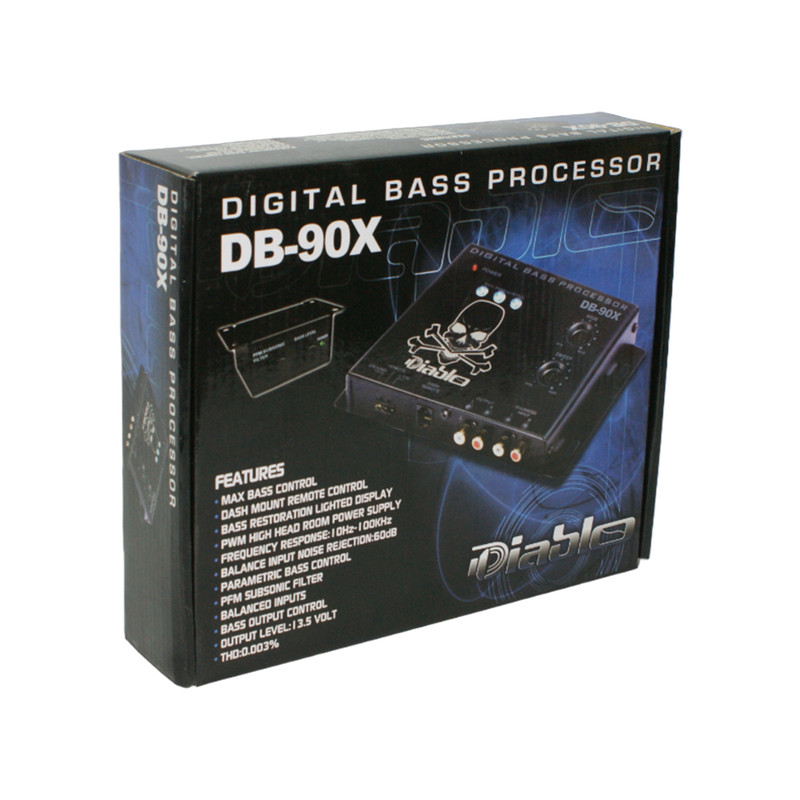 Epicentro Diablo Db-90x Digital Bass Processor 13.5V RCA
