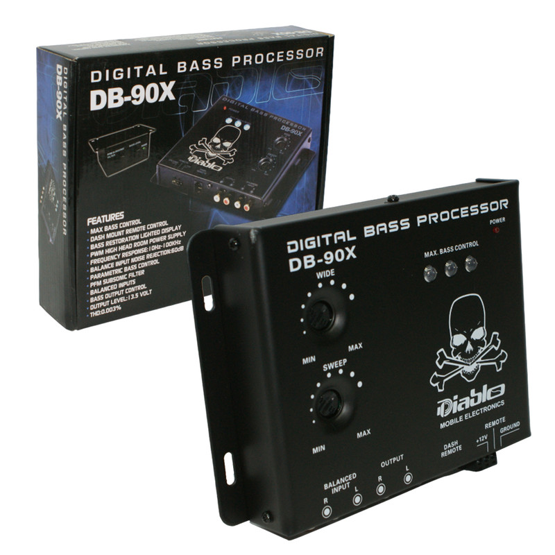 Epicentro Diablo Db-90x Digital Bass Processor 13.5V RCA