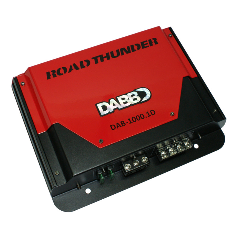Amplificador Dabb Dab-1000.1d 400Watts RMS Clase D 2 Canales