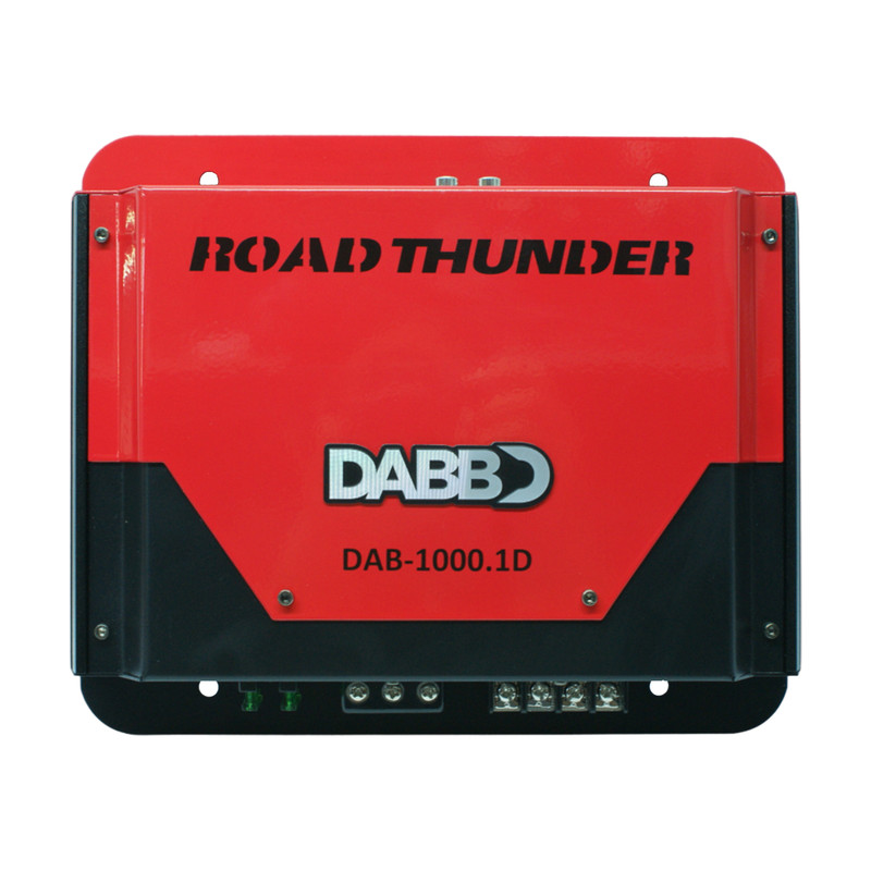 Amplificador Dabb Dab-1000.1d 400Watts RMS Clase D 2 Canales