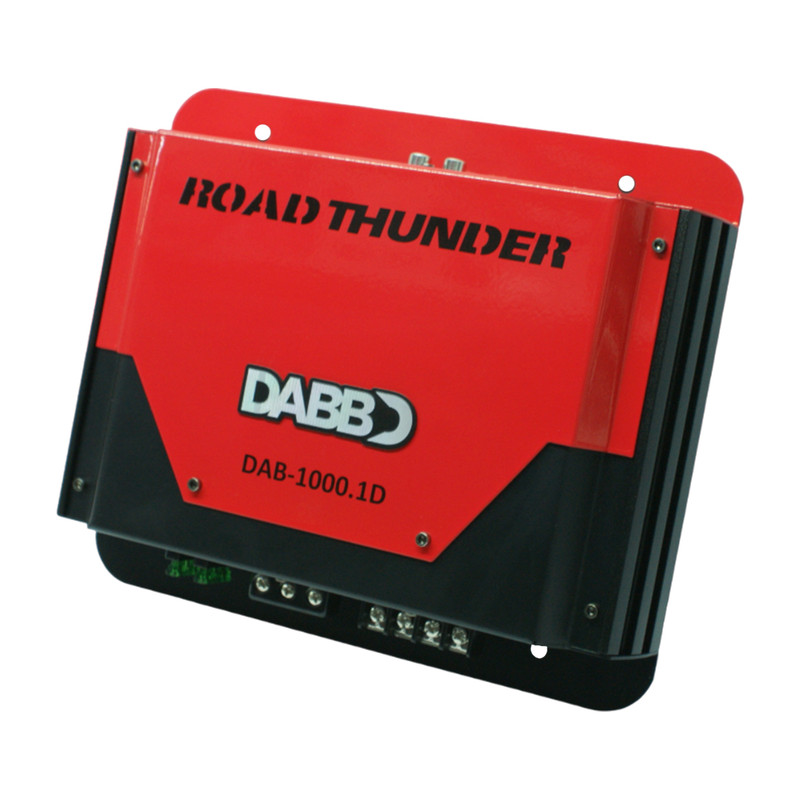 Amplificador Dabb Dab-1000.1d 400Watts RMS Clase D 2 Canales