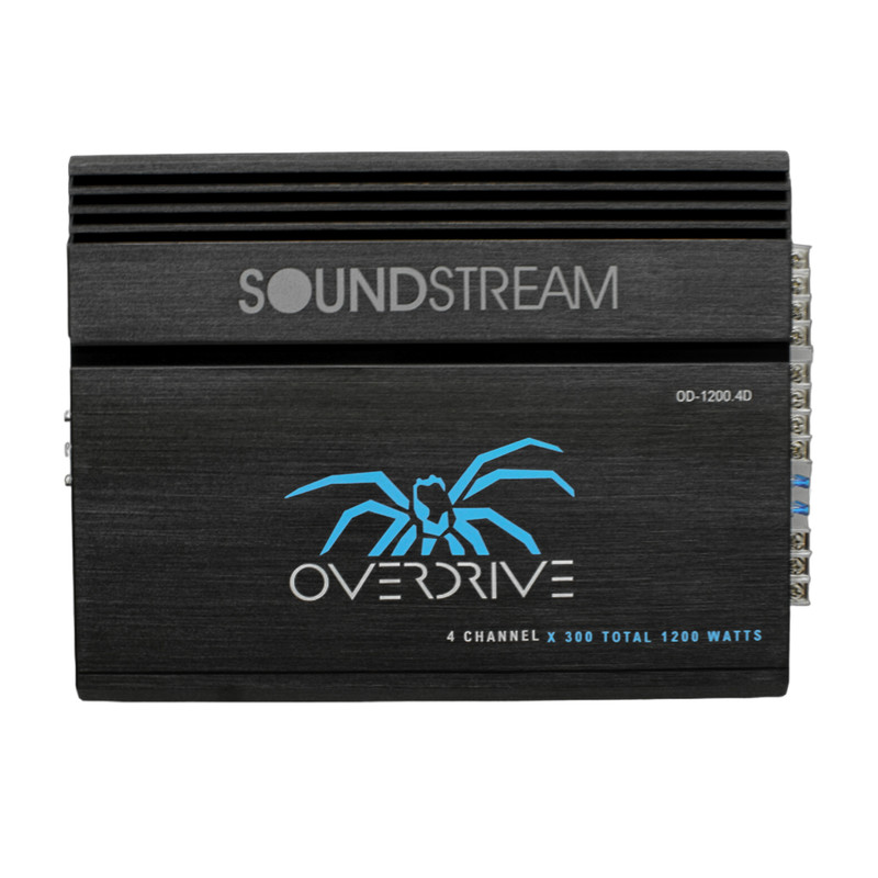 Amplificador Soundstream OD.1200.4D 480W RMS Clase D 1 Canal