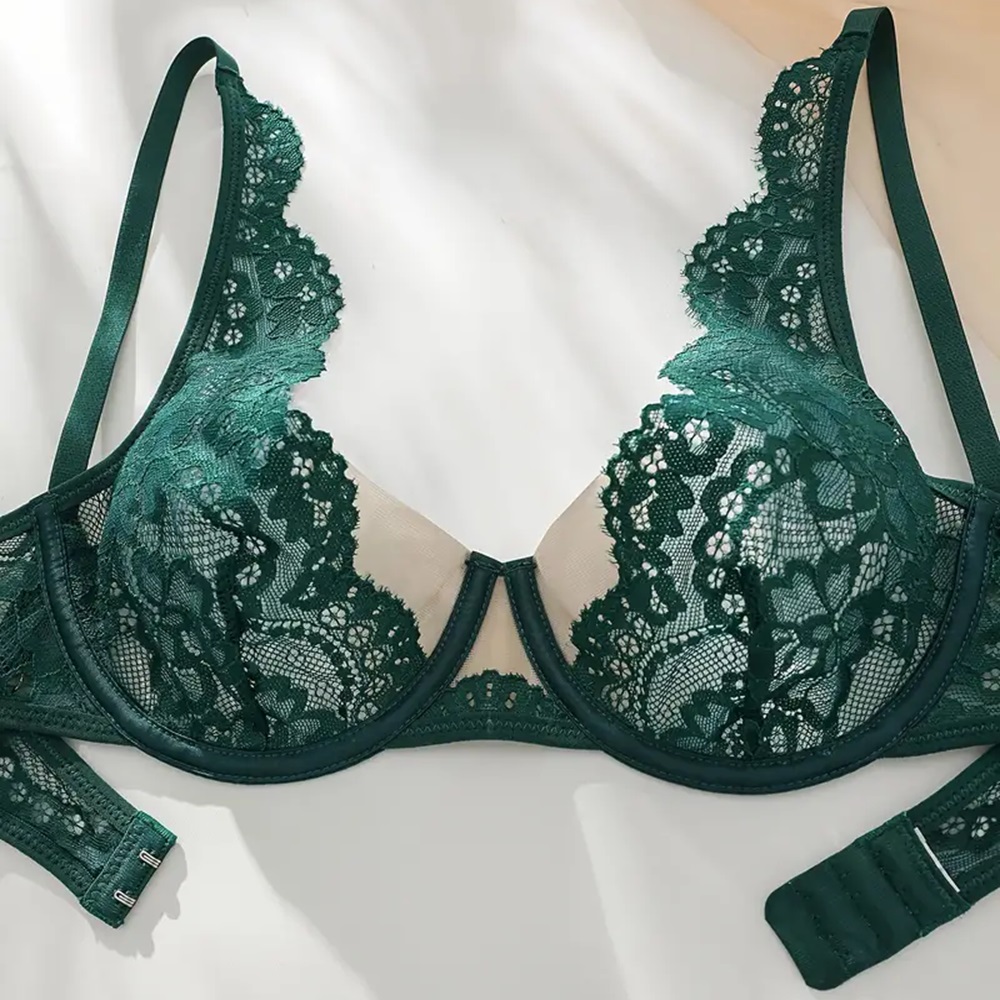 Conjunto de Encaje Lencería Elegante.