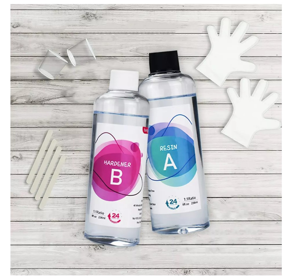 Pack Resina Epoxy AB Diy Manualidades T