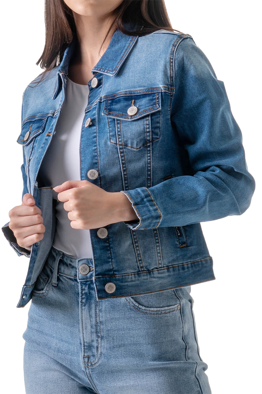 Chamarra juvenil de mezclilla Balam, 6010 (Medio) 