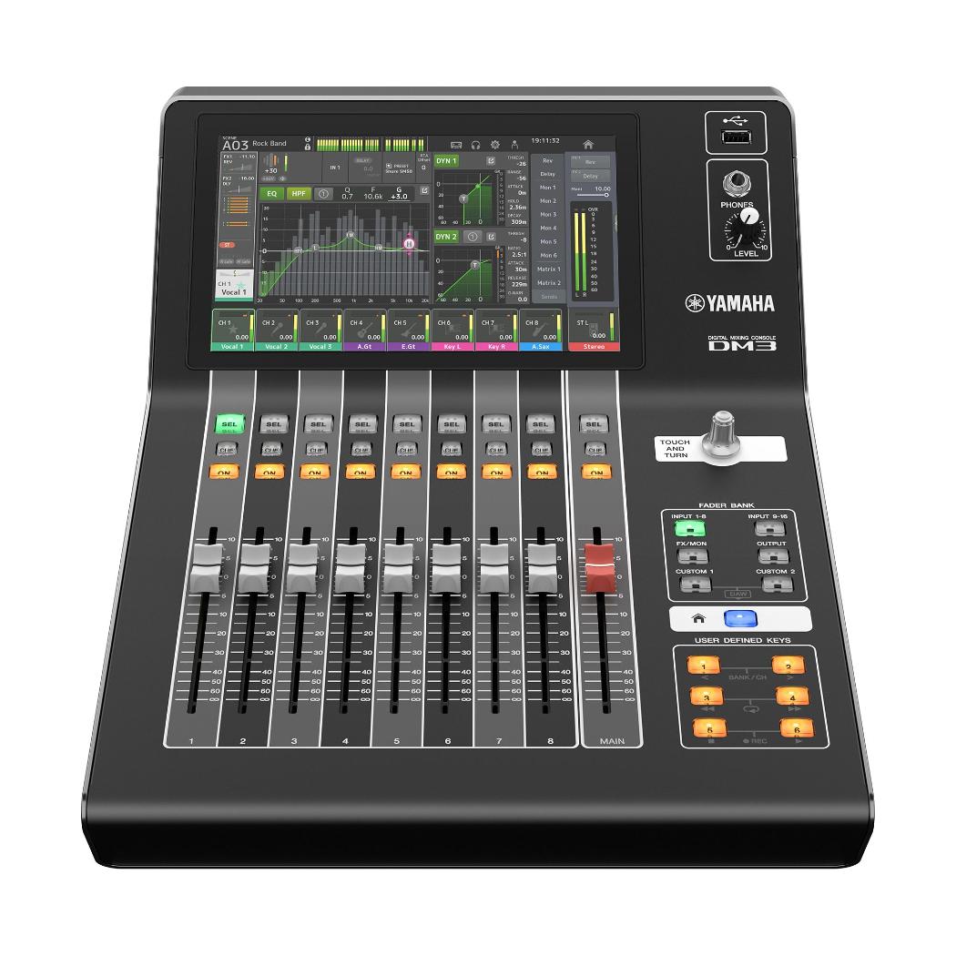 Consola Digital YAMAHA DM3 16 Ch/USN/Ethernet/Pantalla 9"