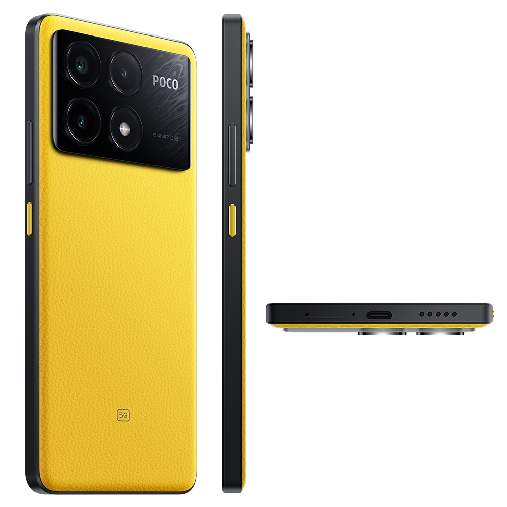 Celular POCO X6 Pro 5G 512GB 12GB Yellow.