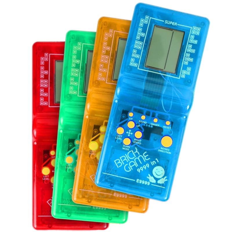 Tetris Juguete Retro Videojuego Juego Clásico Portátil 3pz