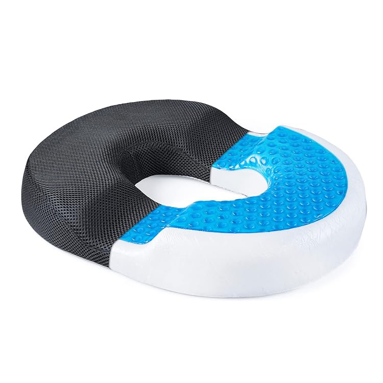 Cojín con Gel para Hemorroides, Almorranas y Espalda