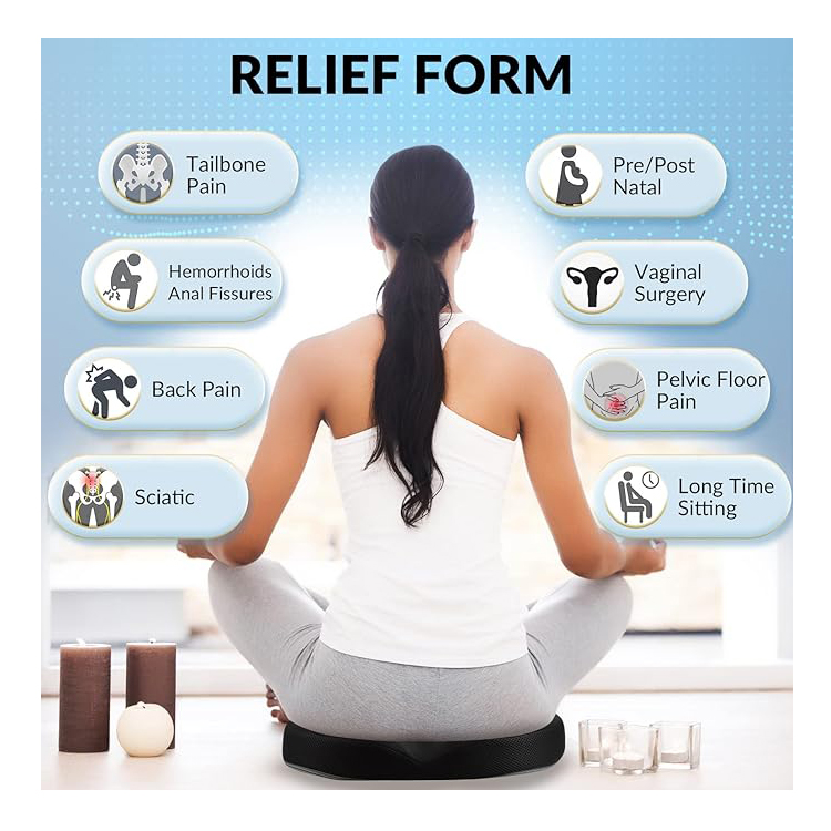 Cojín con Gel para Hemorroides, Almorranas y Espalda