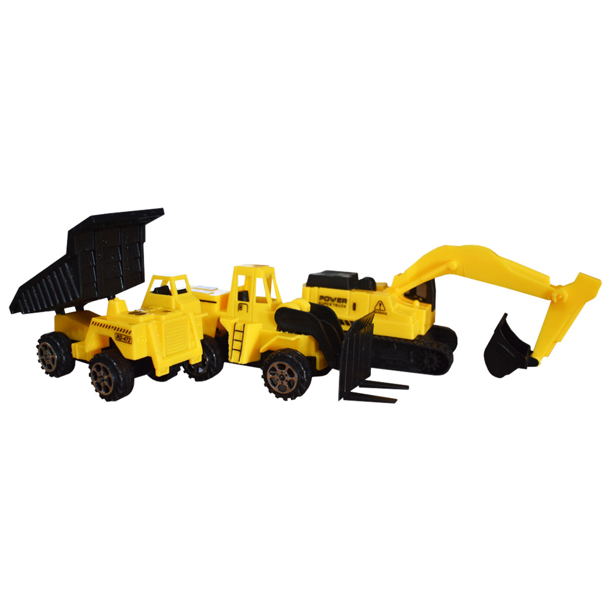 Set De Carros Toymark Construccion En Caja 