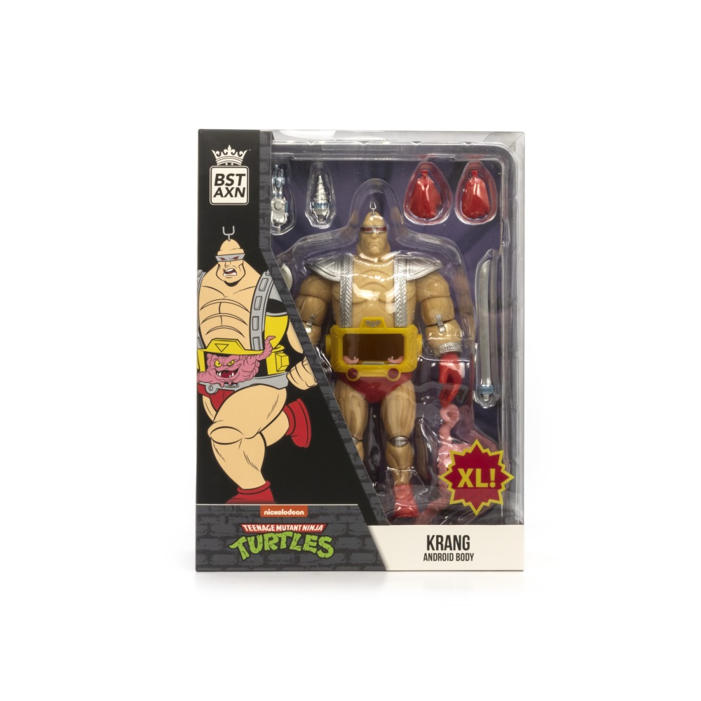 Figura Articulada Krang Xl Con Robot Android Tmnt Bst Axn