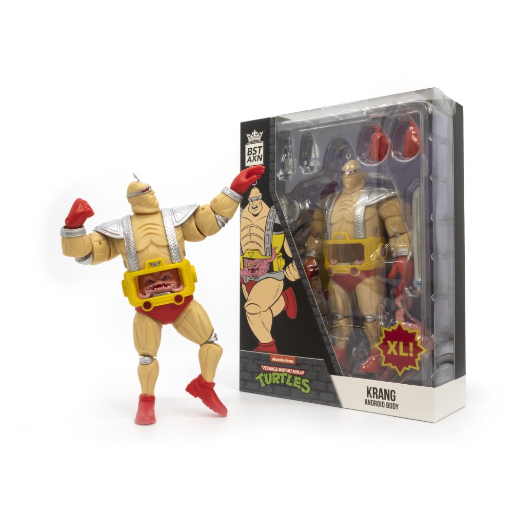 Figura Articulada Krang Xl Con Robot Android Tmnt Bst Axn