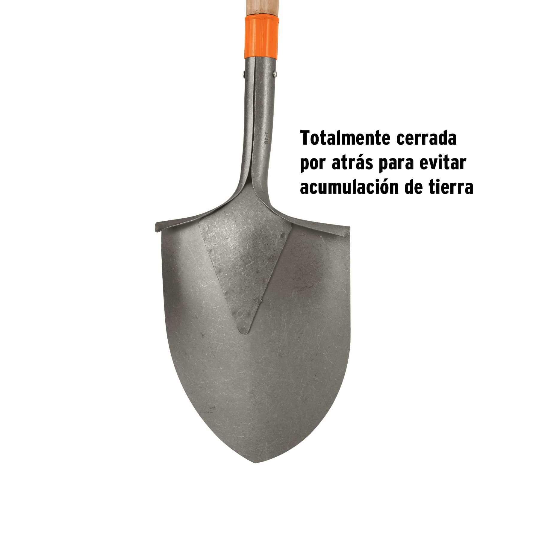 PALA IRRIGACIÓN CLASSIC, CERRADA, MANGO LARGO 49", TRUPER 17186