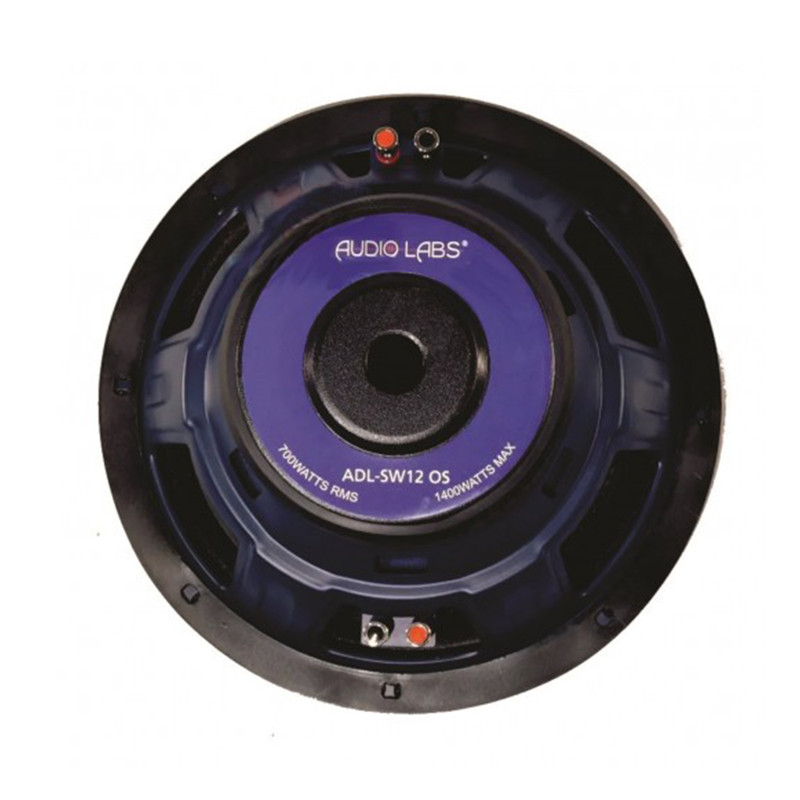Subwoofer de 12" Audio Labs ADL-SW12OS 1400W MAX DVC 4 Ohms.