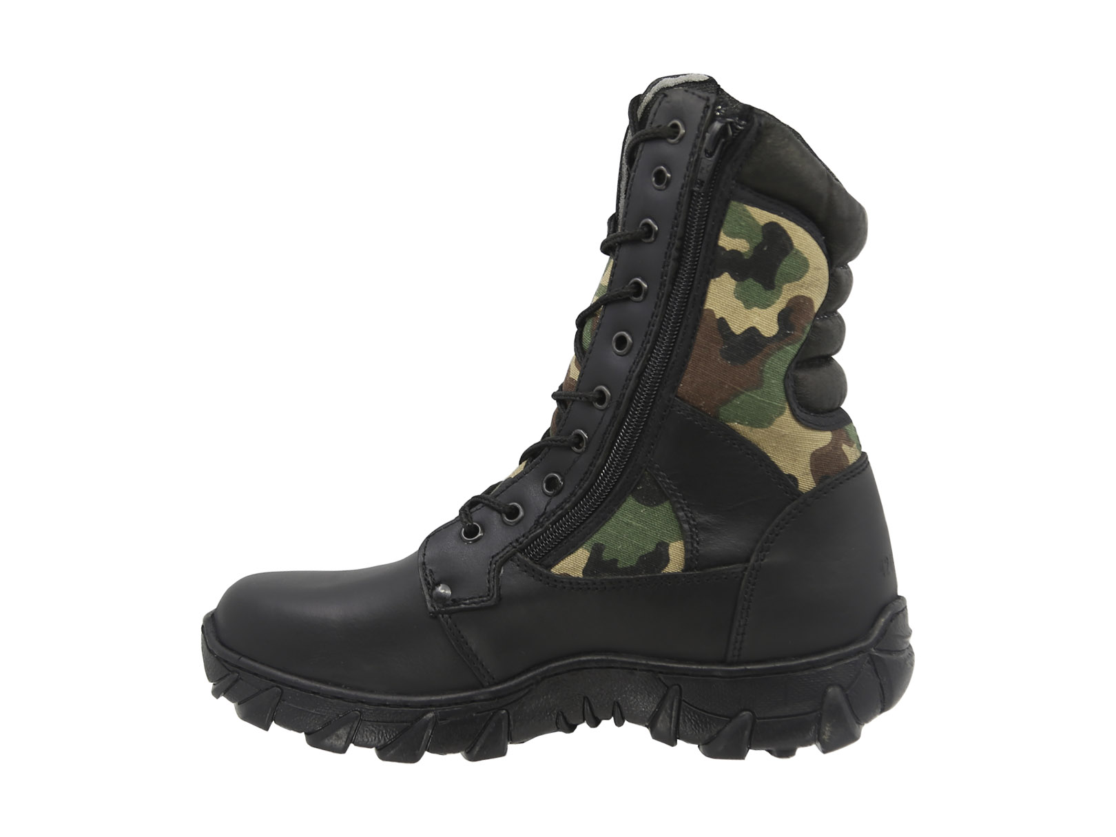 Bota Tactica New Trs 600 Negro Camuflaje