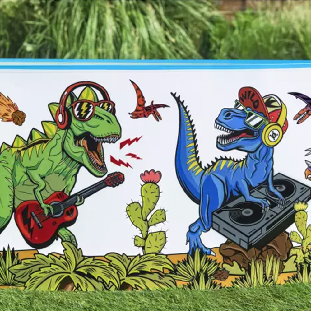 Alberca Circular Inflable Infantil Bestway De Dinosaurios Grande