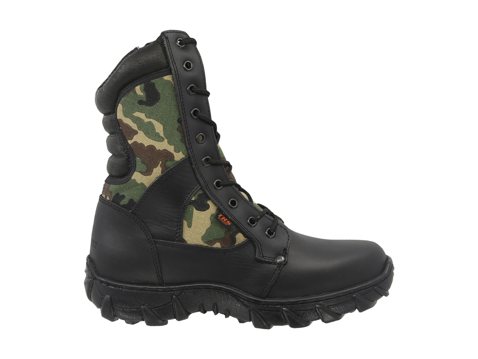 Bota Tactica New Trs 600 Negro Camuflaje