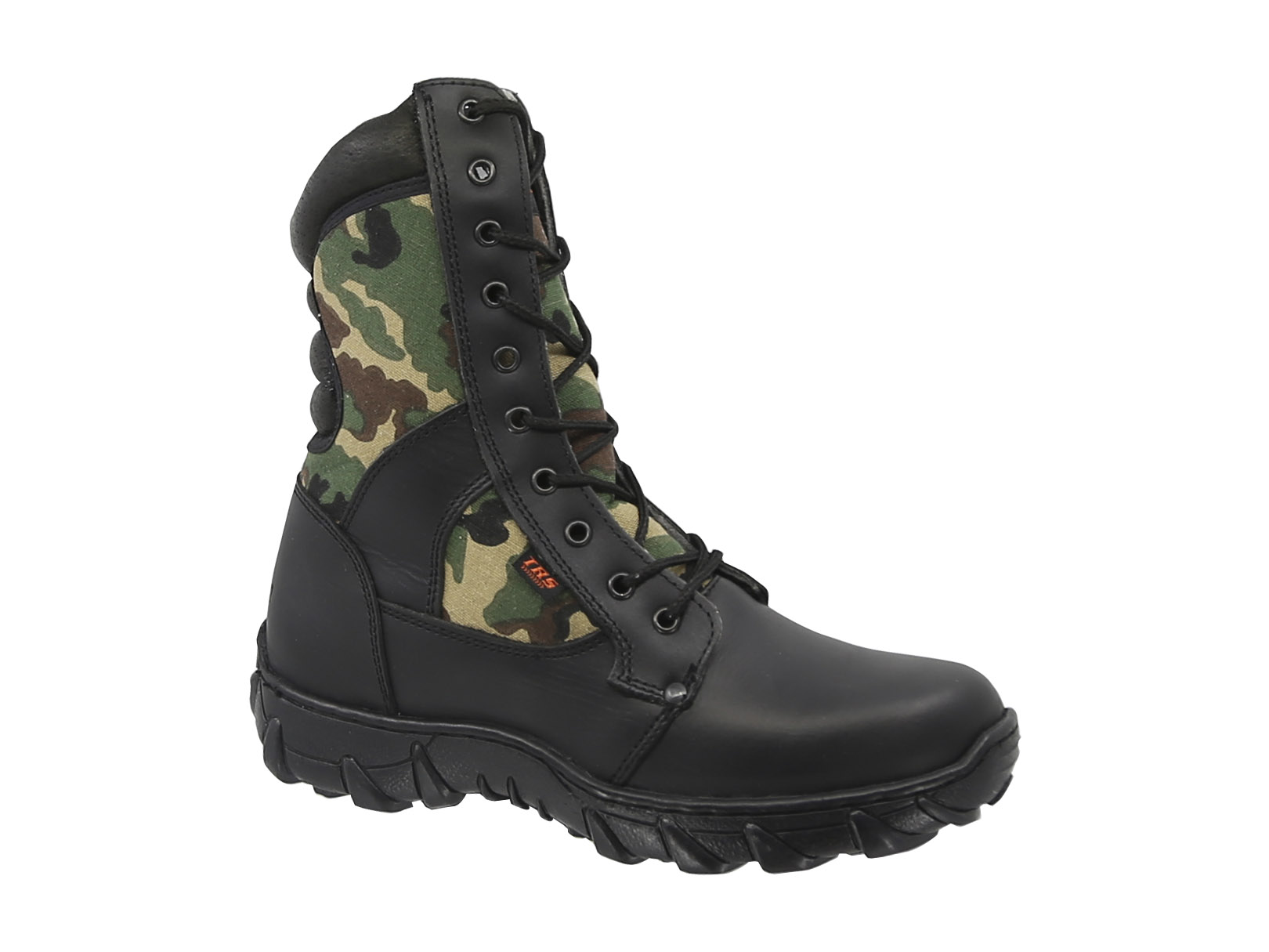 Bota Tactica New Trs 600 Negro Camuflaje