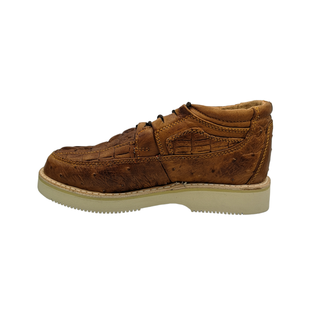      Zapato De Piel Grabado Exotico De Hombre Ommy 210