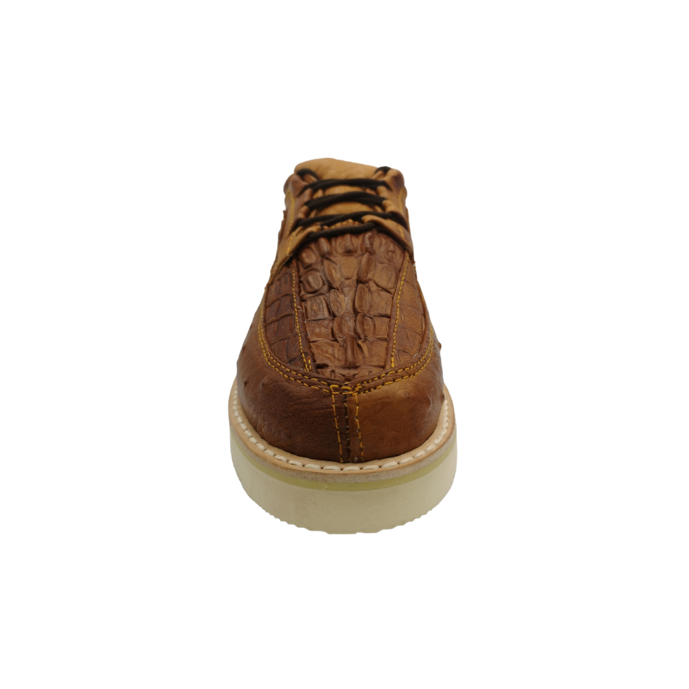      Zapato De Piel Grabado Exotico De Hombre Ommy 210