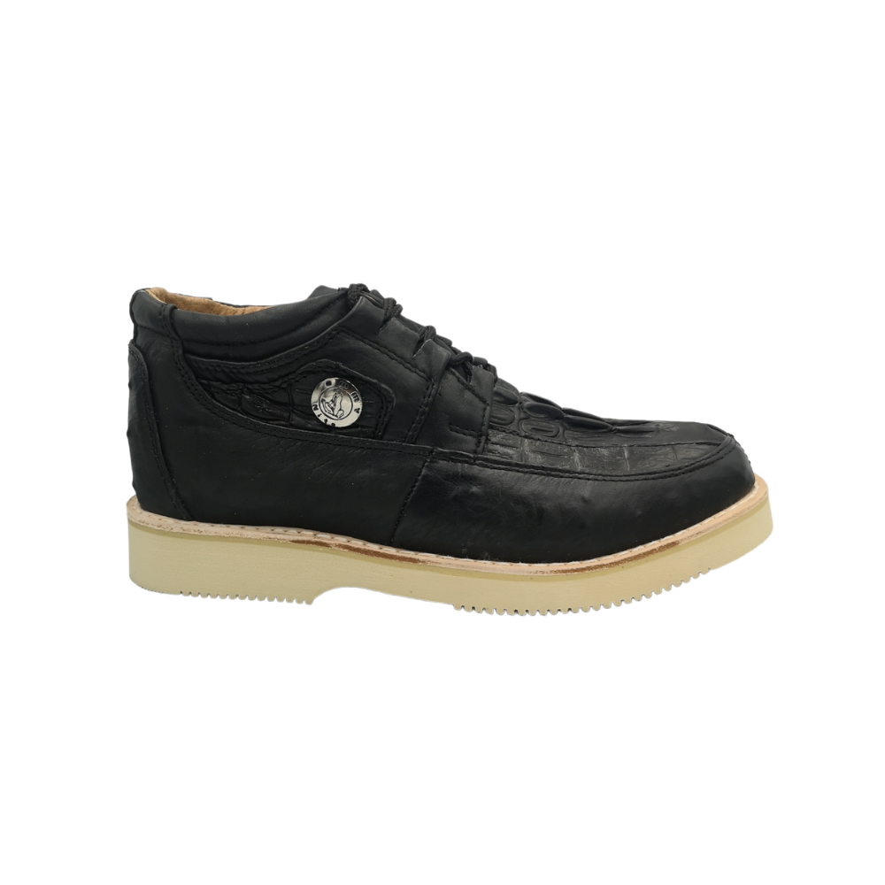      Zapato De Piel Grabado Exotico De Hombre Ommy 210