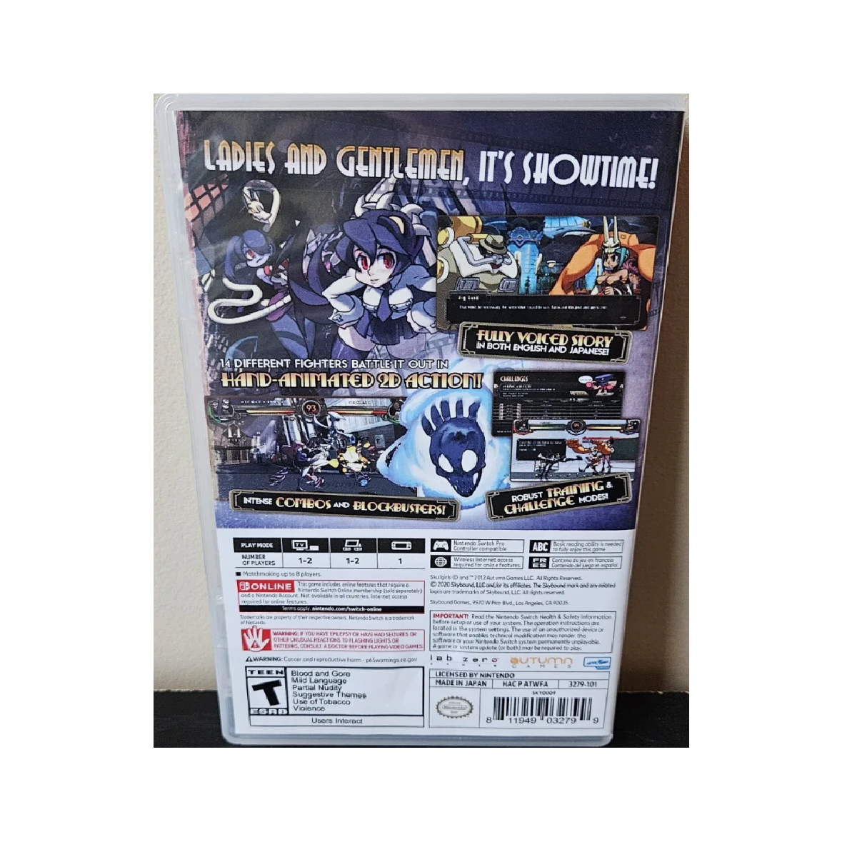 Skullgirls 2nd Encore: Nintendo Switch