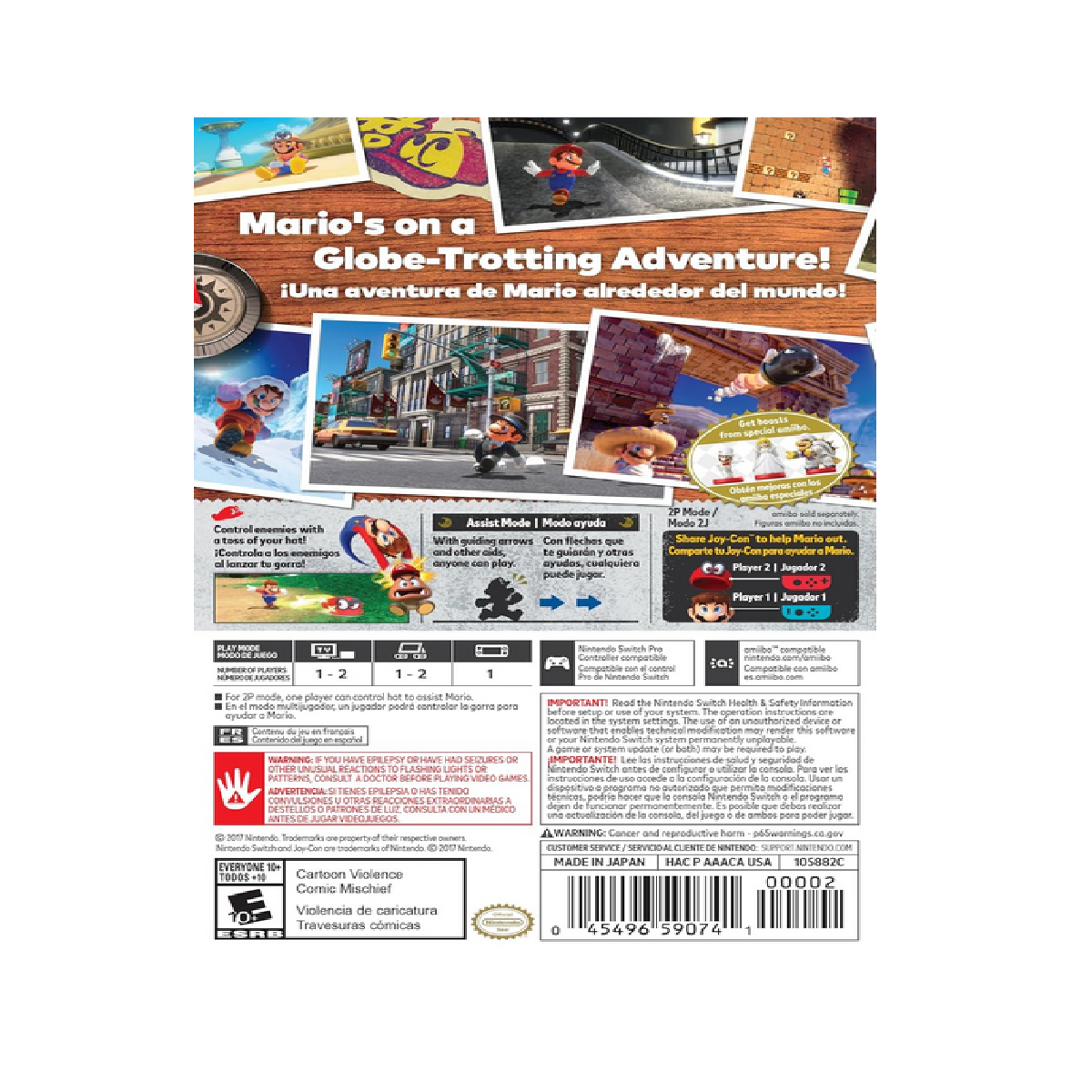 Super Mario Odyssey Para Nintendo Switch