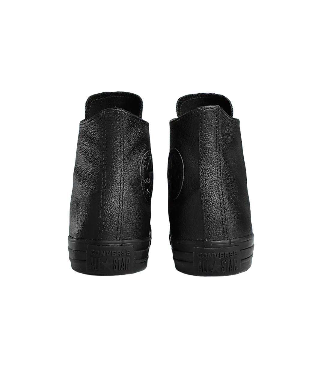 Tenis Converse Chuck Taylor All Star Negros en Bota de Piel Unisex 135251C