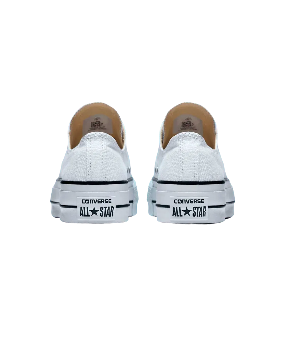 Tenis Converse de Plataforma Lift Blancos en Choclo de Lona para Mujer 560251C