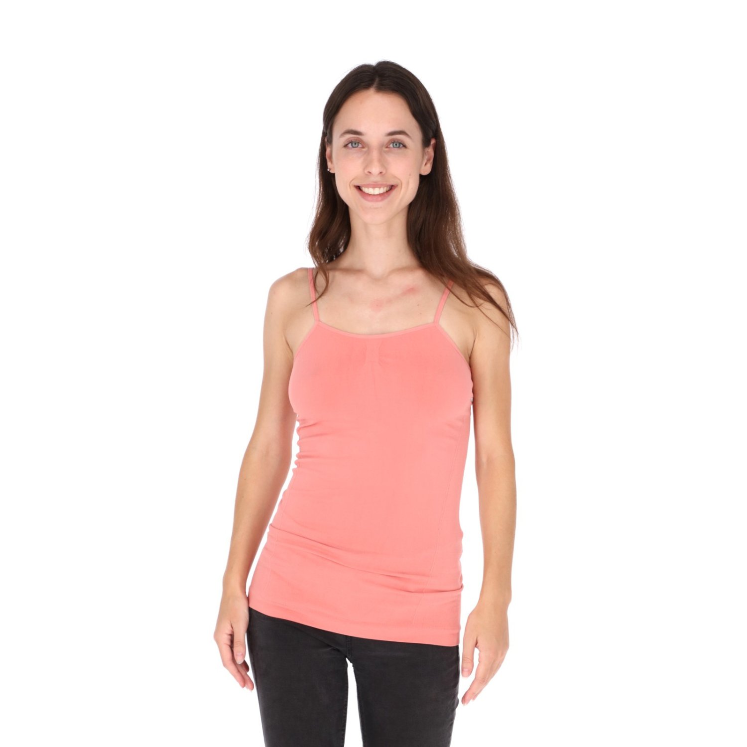 5 Blusas Top De Tirantes Licra Basico Para Mujer Chili Beans 