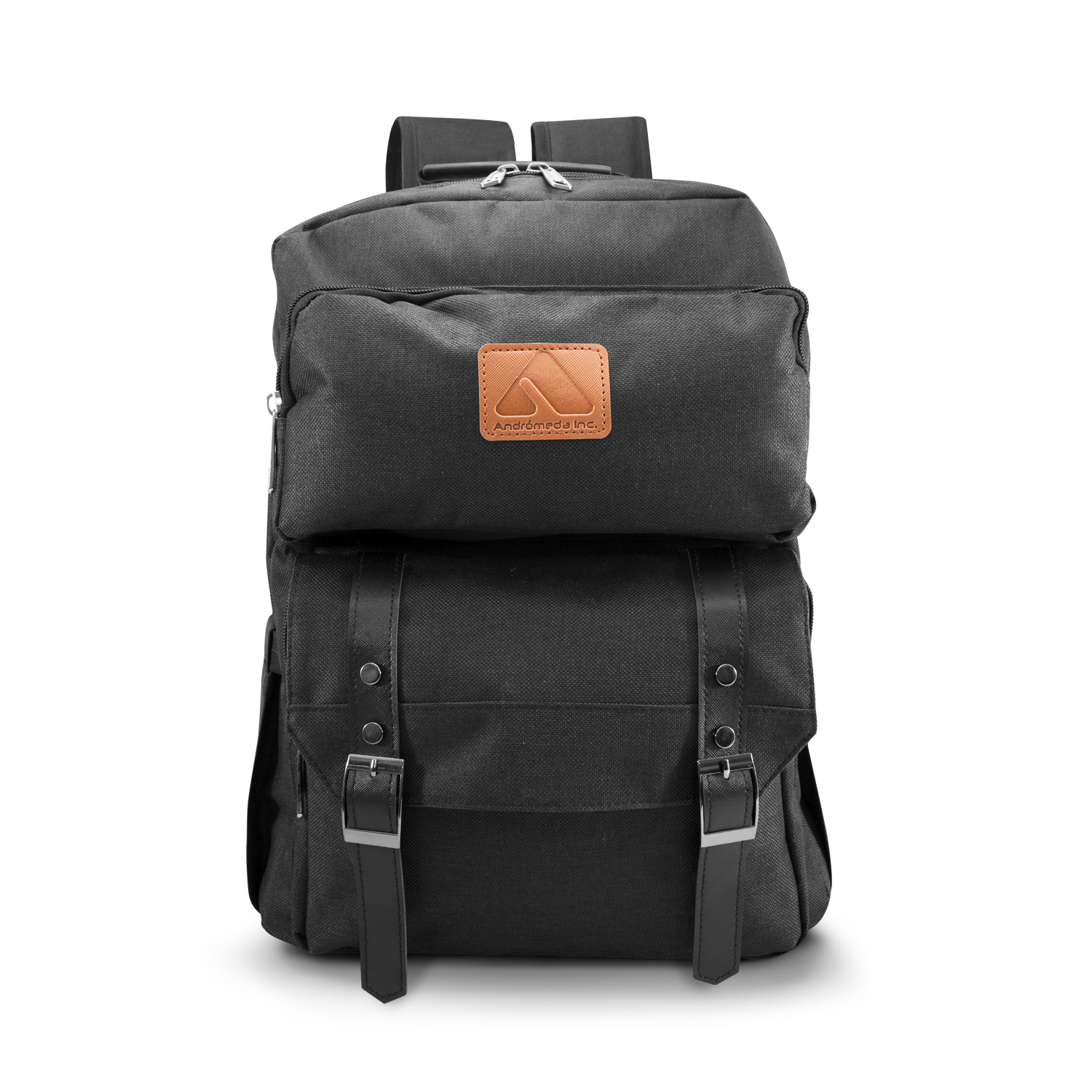 MOCHILA ESCOLAR  PARA LAPTOP CASUAL NEGRA