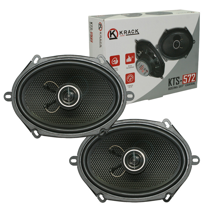 Par de bocinas Krack KTS-572 5 X 7" 120W