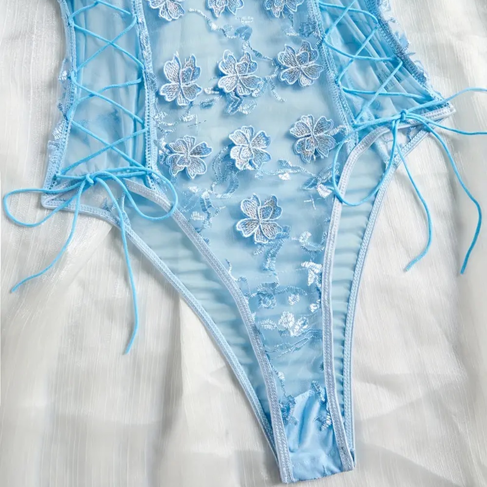 Body De Encaje Sin Espalda lenceria