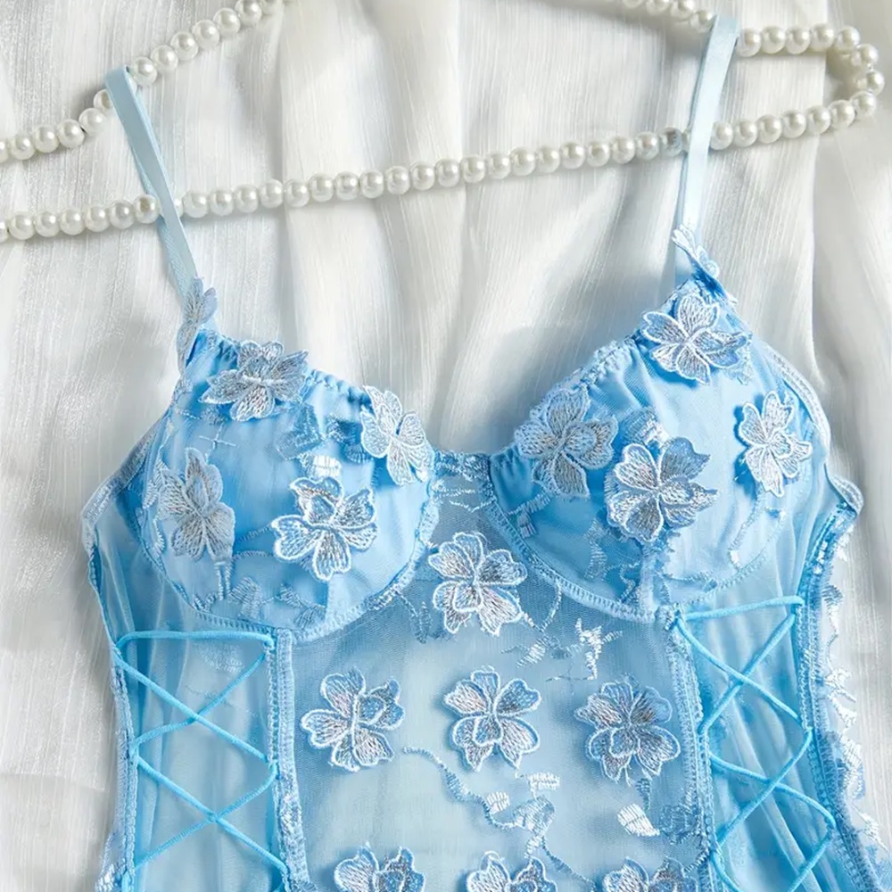 Body De Encaje Sin Espalda lenceria