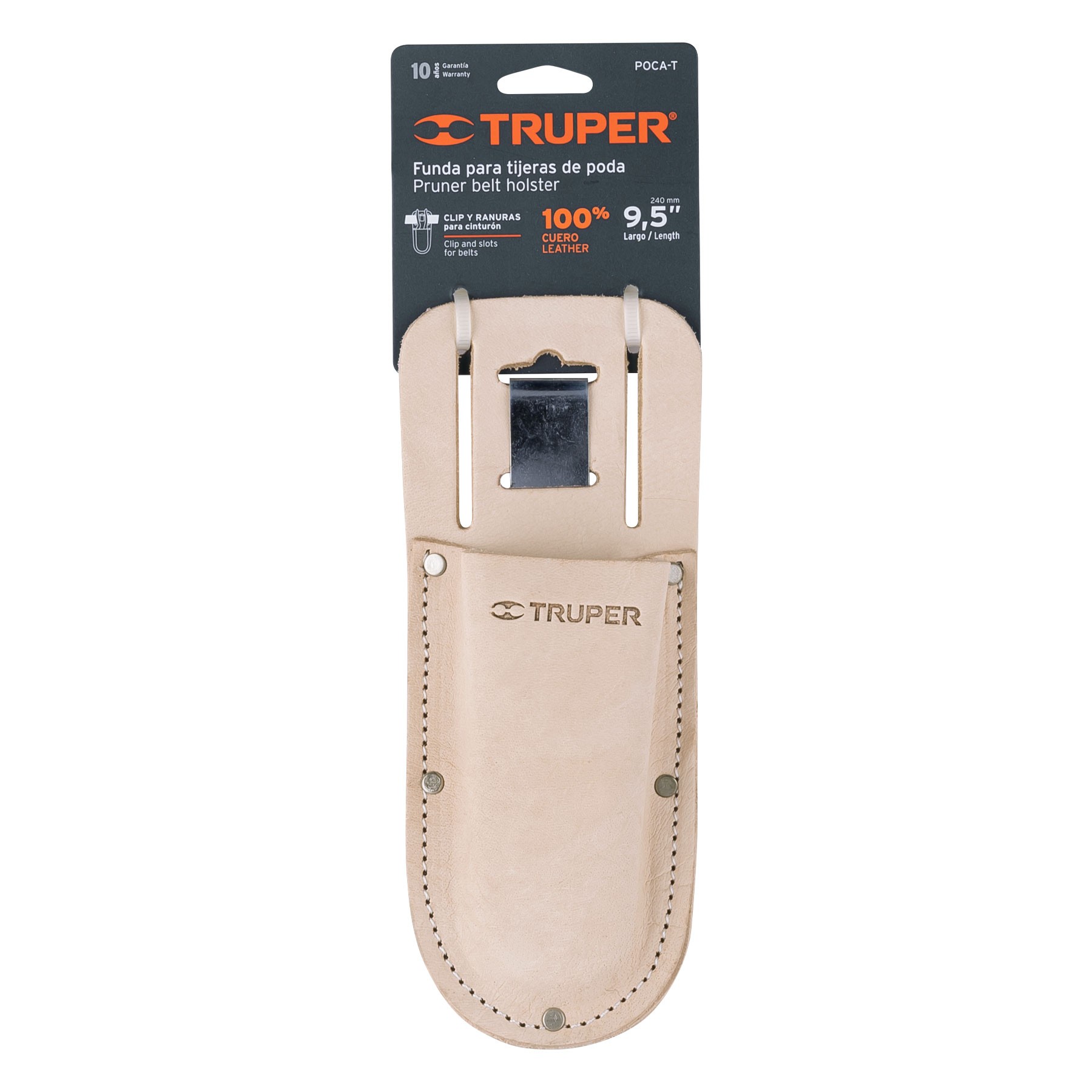 FUNDA DE CARNAZA PARA TIJERAS DE UNA MANO, TRUPER 17344