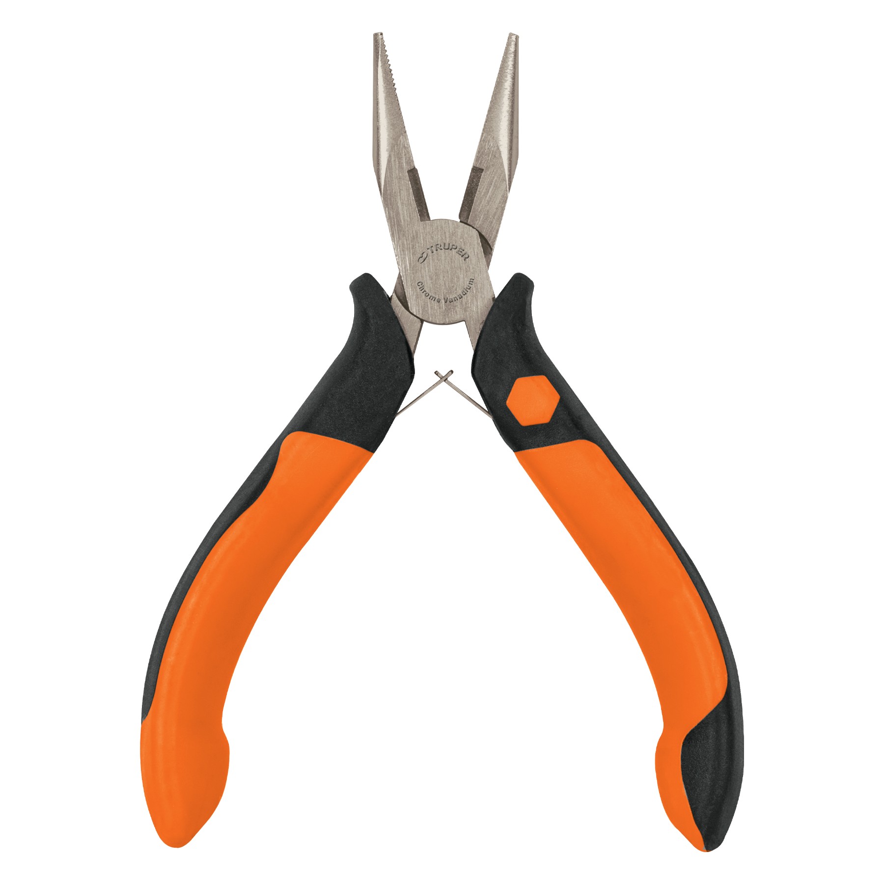 MINI PINZA DE PUNTA Y CORTE 5" MANGO COMFORT GRIP, TRUPER 17366