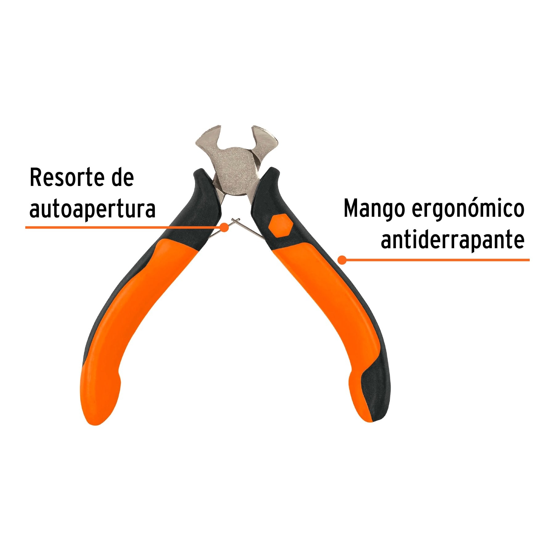 MINI PINZA TIPO TENAZA 4" MANGO COMFORT GRIP, TRUPER 17368