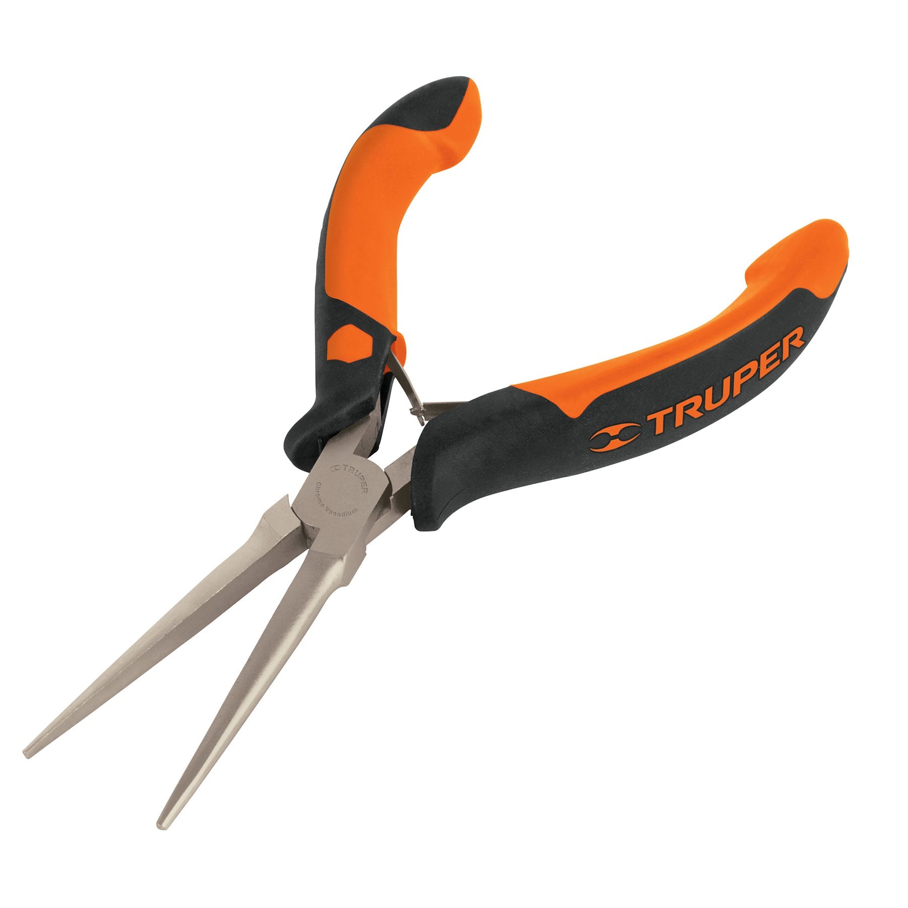 MINI PINZA DE PUNTA DE AGUJA 6" MANGO COMFORT GRIP, TRUPER 17369