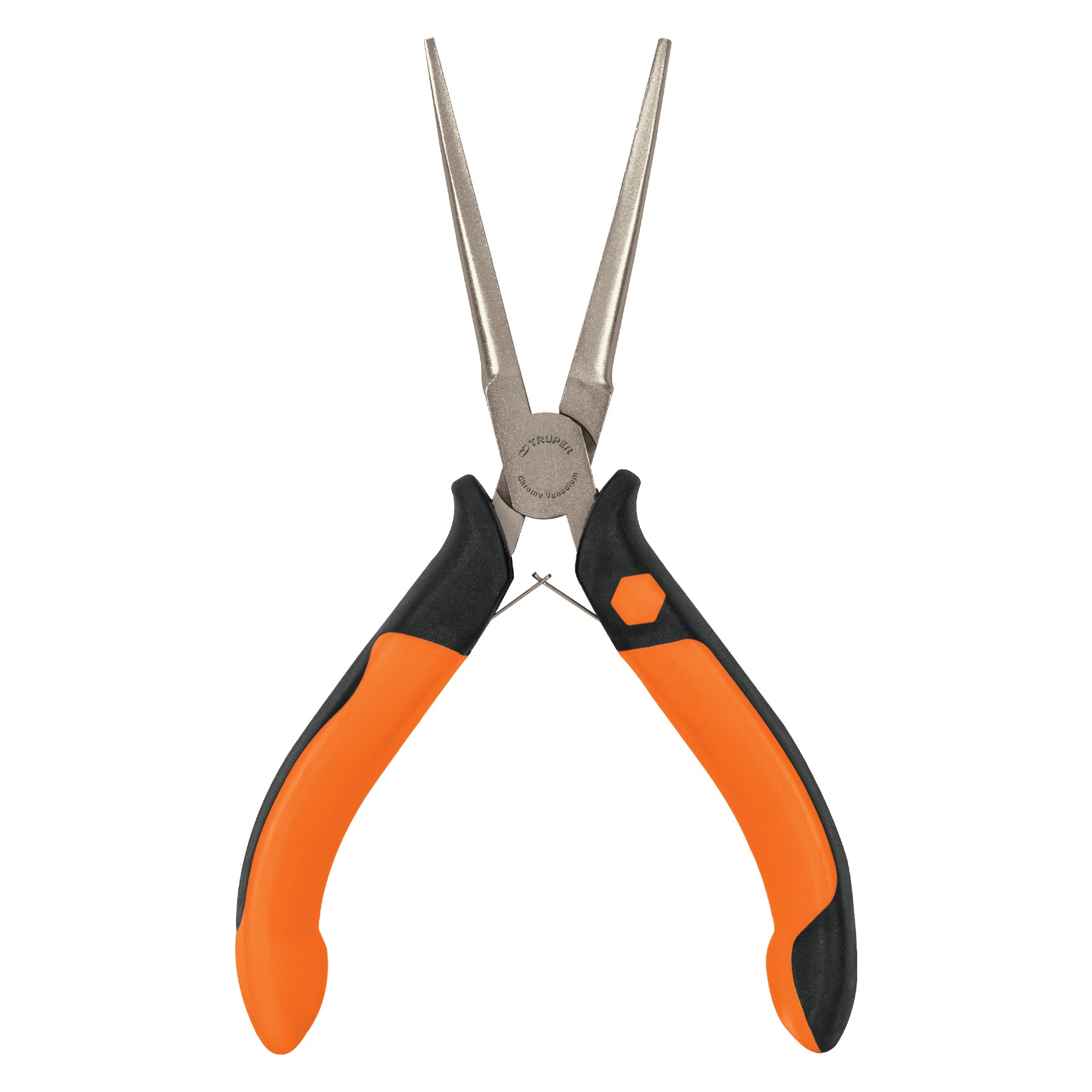MINI PINZA DE PUNTA DE AGUJA 6" MANGO COMFORT GRIP, TRUPER 17369