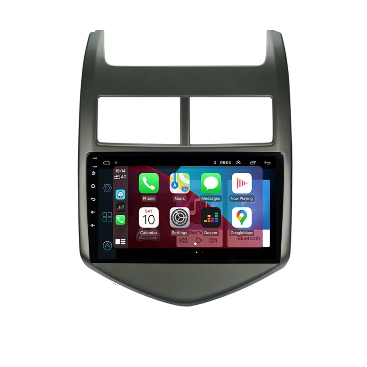 Pantalla táctil cámara Multimedia GPS coche Radio Android 4 núcleos Chevrolet Aveo 2 Sonic CarPlay