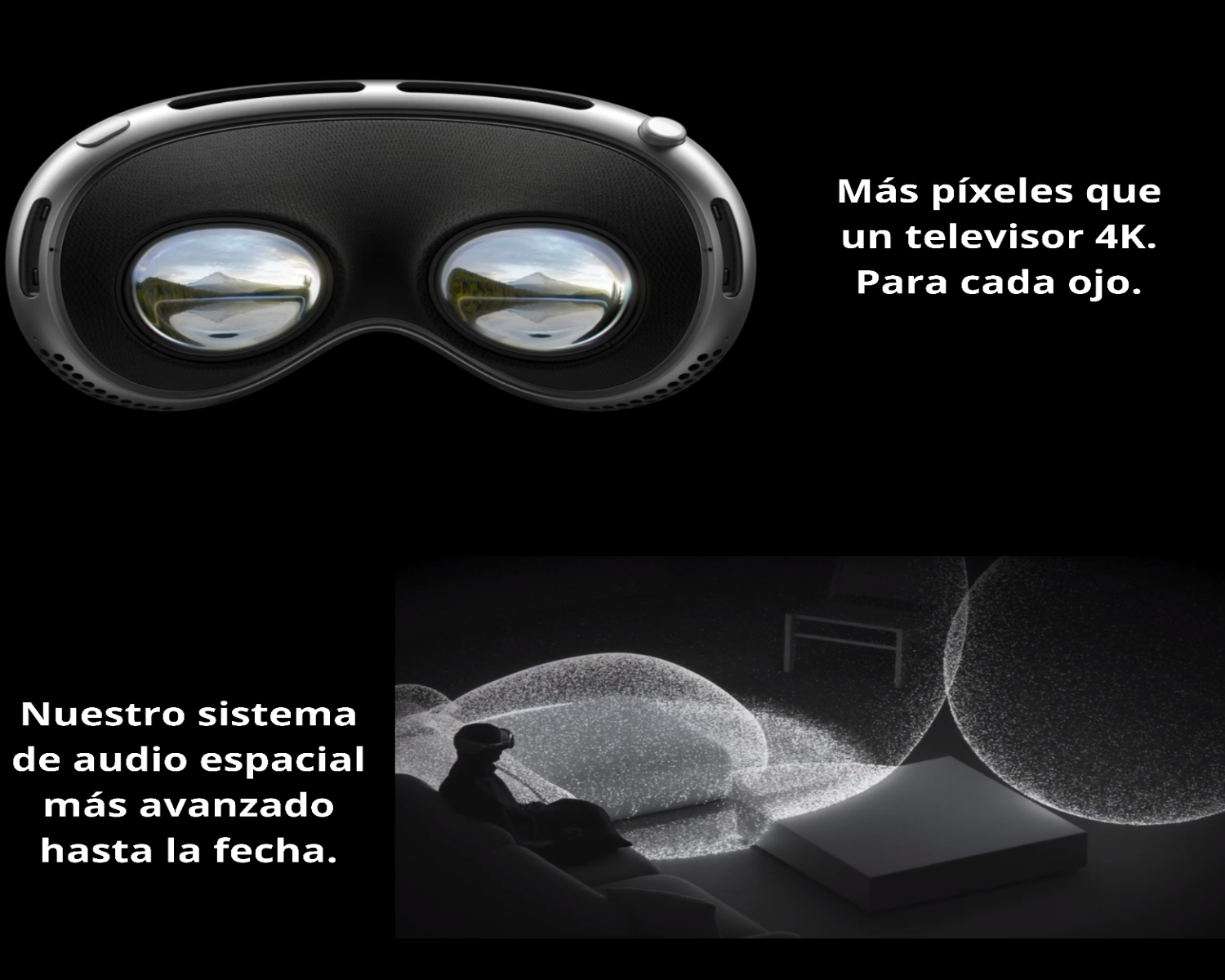 Lentes de Realidad Virtual Apple Vision Pro 512 Gb Blanco