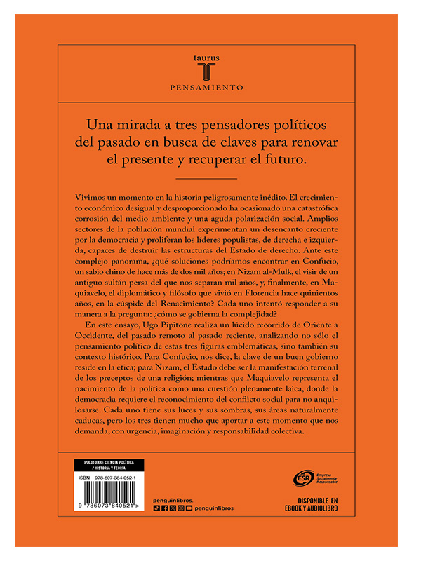 El Arte Del Gobierno Autor Ugo Pipitone