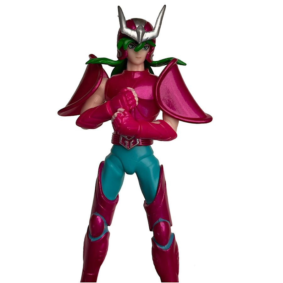 Figura Juguete Muñeco Shun Andromeda Caballeros del Zodiaco 18 Cm Con Caja
